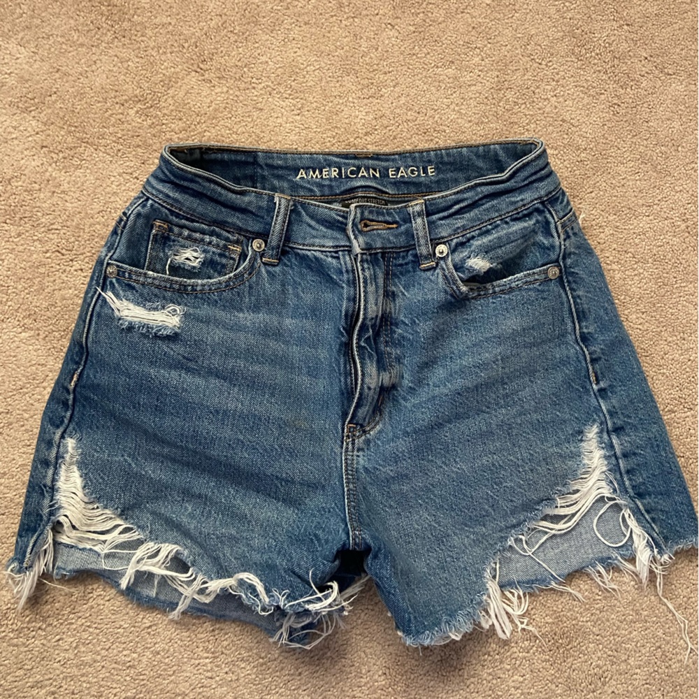 American eagle jean shorts